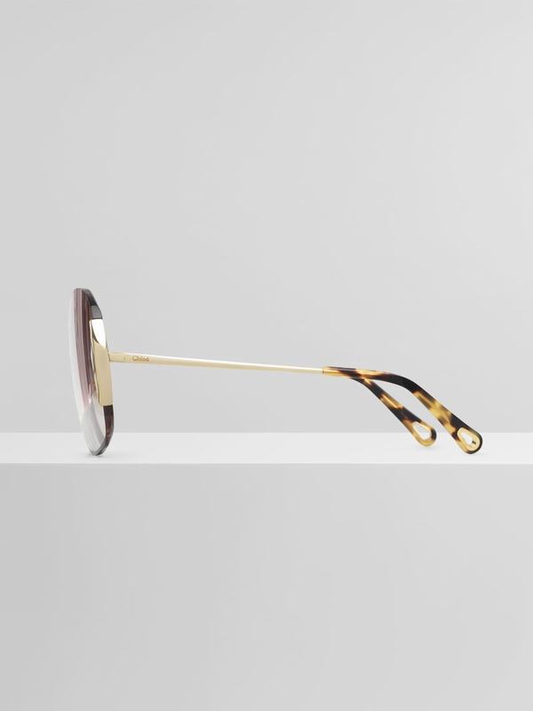 Chloé Gafas de sol Mujer Curtis Doradas 100% Uva ILBG21903